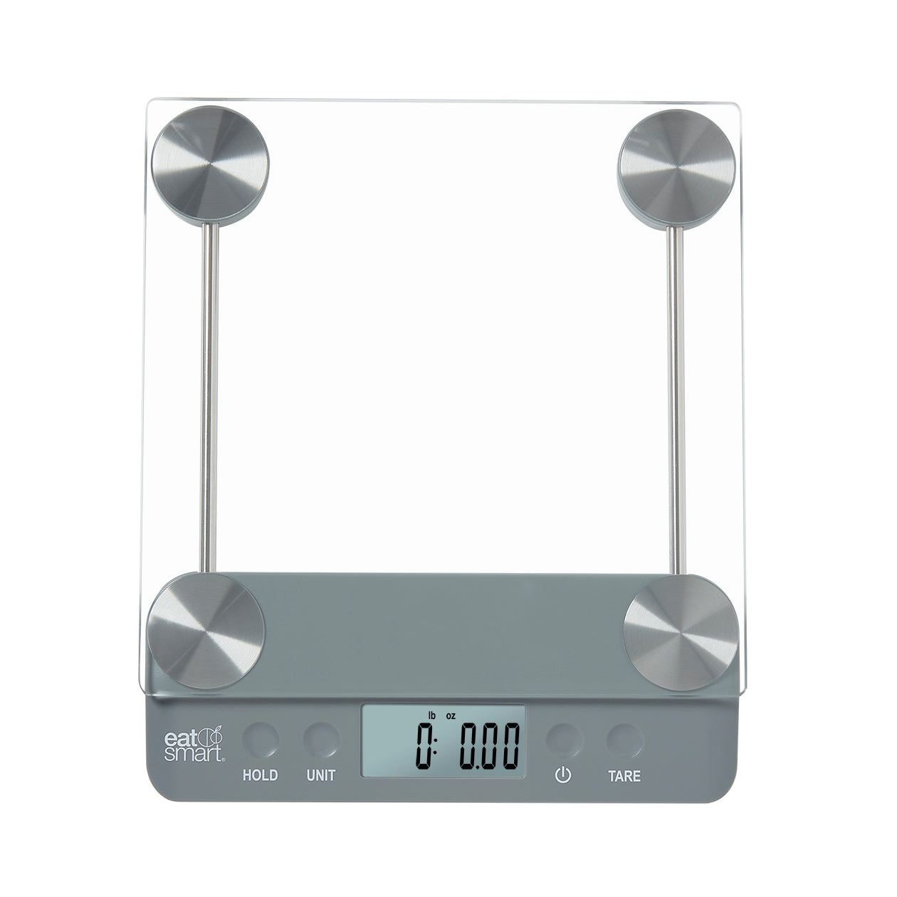 Food Scale with 33lb Glass Platform and Tare – Eat Smart