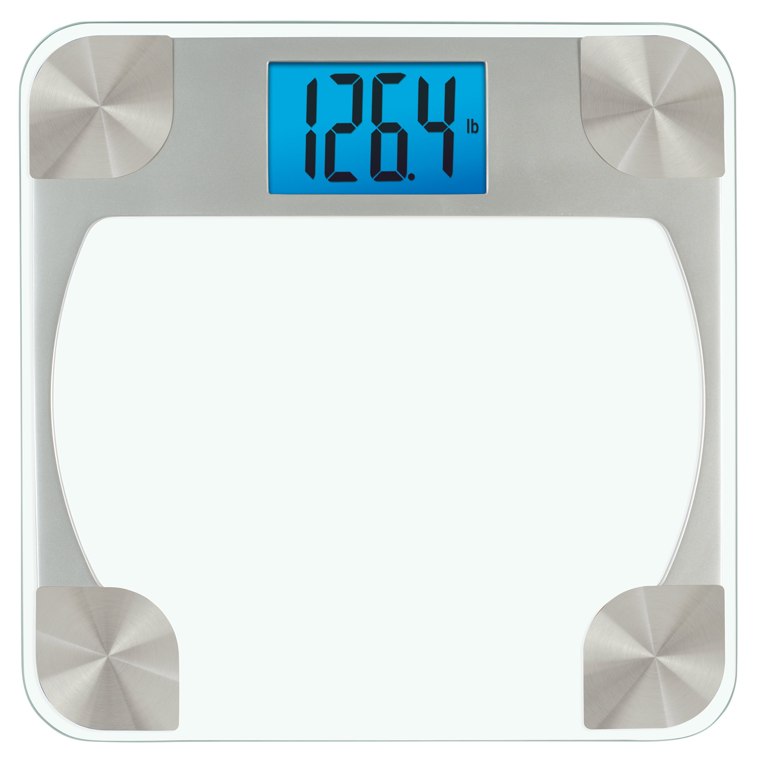 EatSmart Precision Tracker Digital Bathroom Scale with Accutrack Software,  Silver/Grey