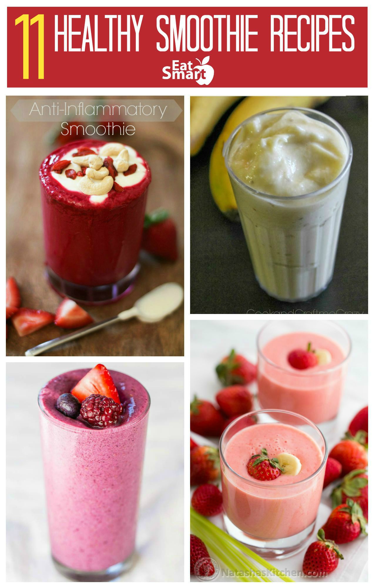 11 Healthy and Refreshing Smoothie Recipes