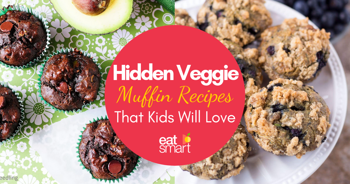 Hidden Veggie Muffin Recipes that Kids will Love-eatsmart-products
