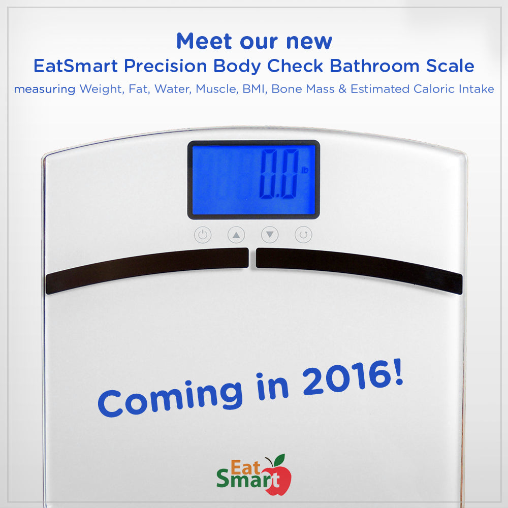 Meet the BRAND NEW EatSmart Precision Body Check Bathroom Scale