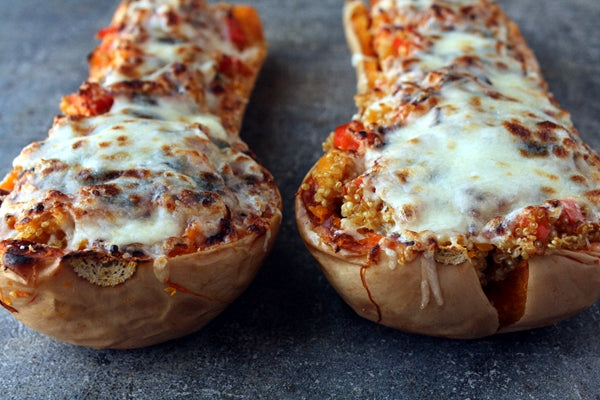 Quinoa Stuffed Butternut Squash