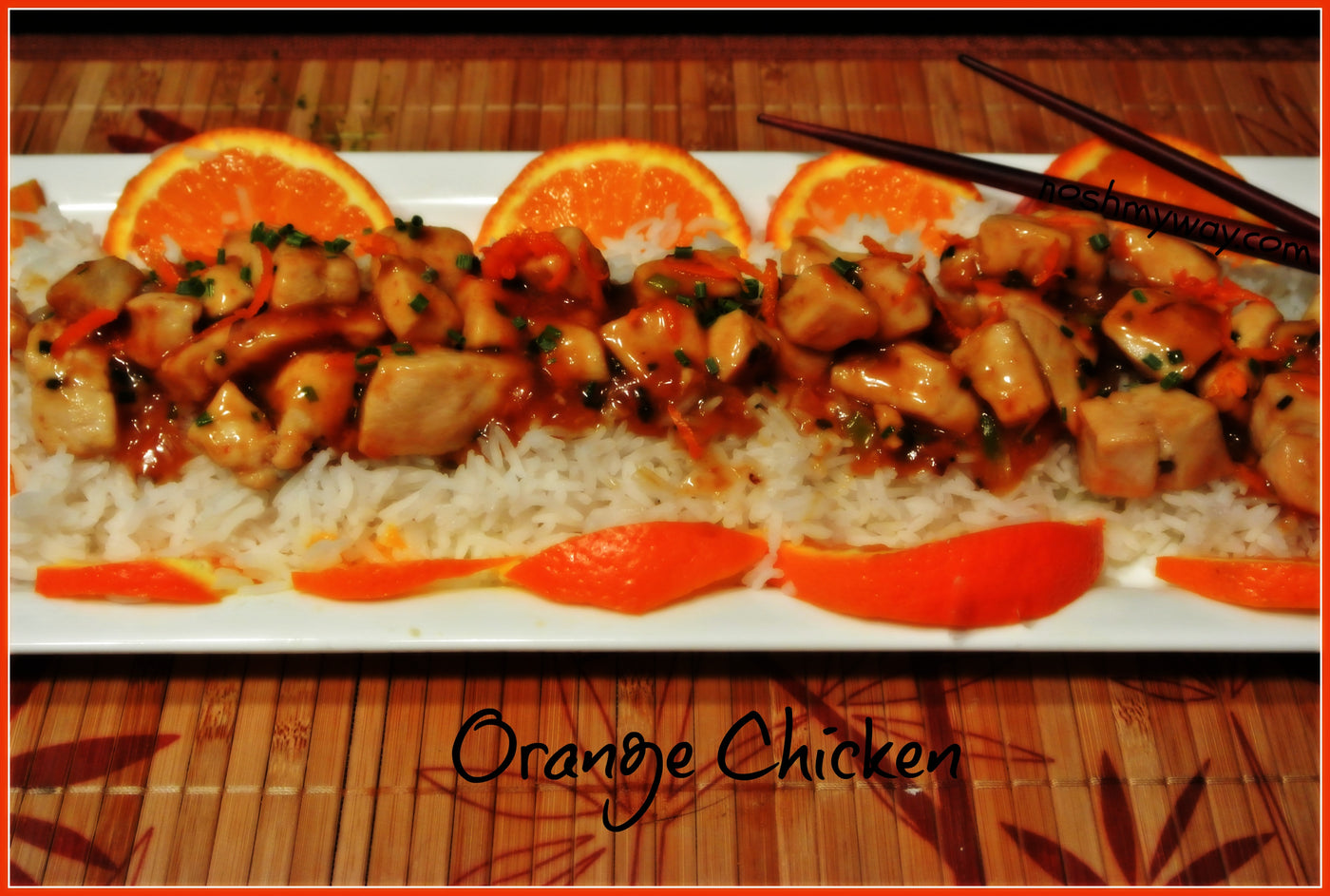 Lighter Orange Chicken Recipe