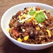 Vegetarian Quinoa and Black Bean Chili