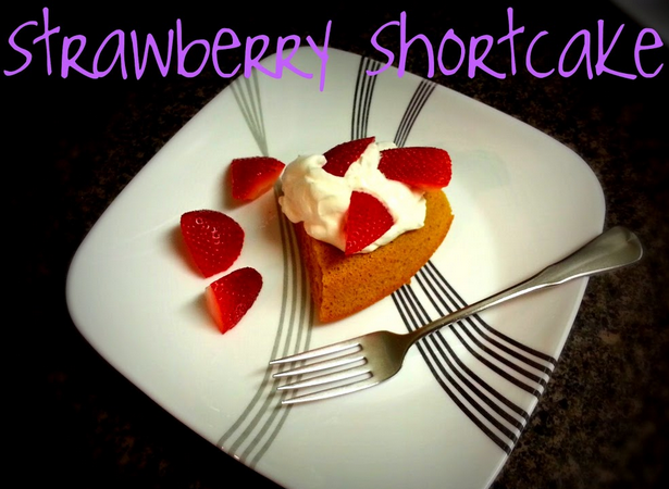 Lighter Strawberry Shortcake